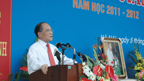 Chủ tịch QH: Hãy nhớ chúng ta là con Lạc, cháu Hồng!