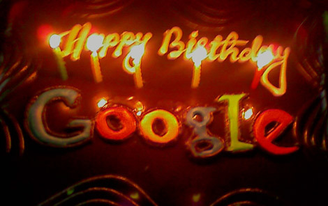 Google mừng sinh nhật 
