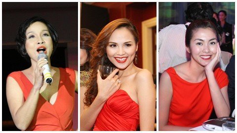 Mỹ Linh, Diễm Hương, Hà Tăng 