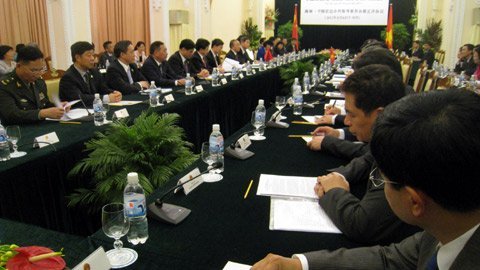 Việt-Trung muốn sớm ký nguyên tắc giải quyết vấn đề trên biển