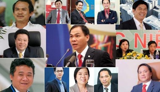 Những người giàu nhất sàn CK Việt
