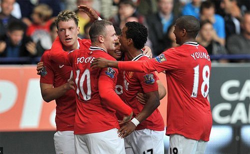 M.U nã 5 trái đại bác vào lưới Bolton