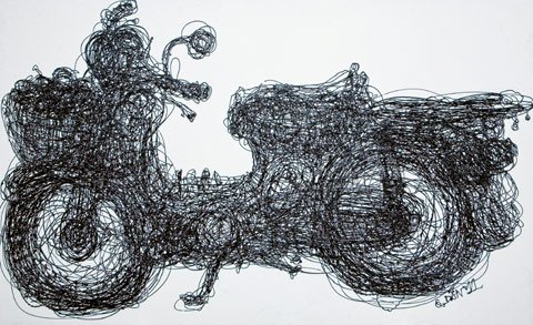 Họa sĩ trẻ Quốc Dân tìm trường phái phi lập thể