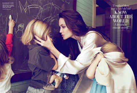 Angelina Jolie đẹp ngất ngây trong bộ ảnh đặc biệt