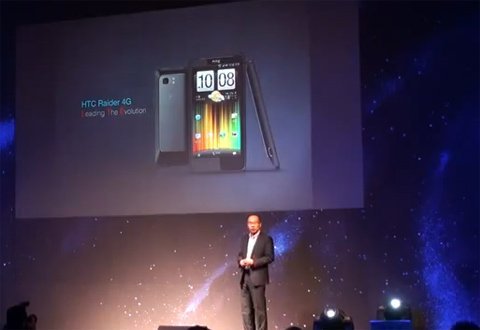 Giới thiệu HTC Raider 4G tại Hàn Quốc