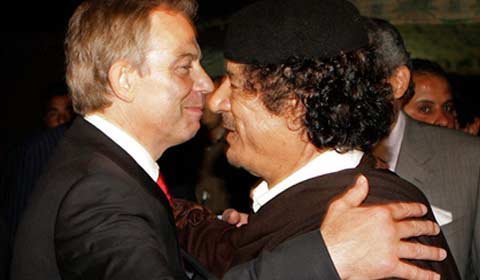 Blair bí mật quan hệ với Gaddafi thế nào?