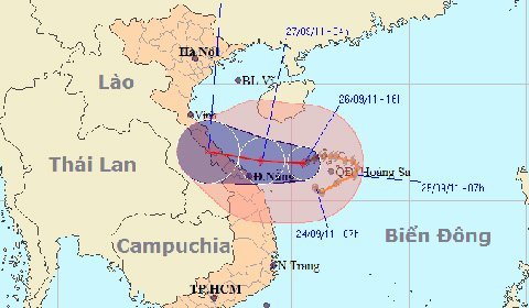 Thêm cơn bão cực mạnh trên biển Đông