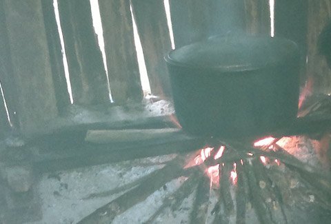 Nghẹn lòng với bát cơm trắng của HS Suối Giàng