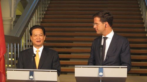 Thủ tướng nhất trí 5 lĩnh vực ưu tiên hợp tác với Hà Lan