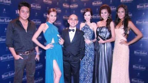 Dàn sao Việt thả gót ngọc trên thảm dạ tiệc Blue