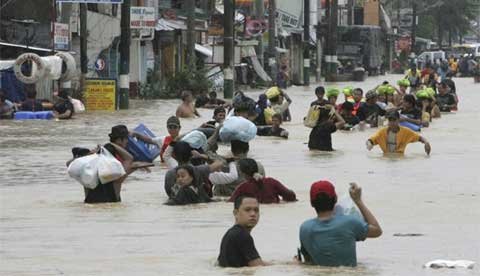 Bão Nalgae tàn phá Philippines