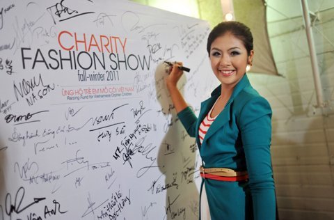 Dàn người đẹp hội tụ đêm thời trang từ thiện