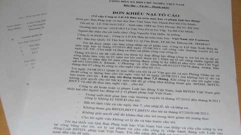 Hồi âm đơn thư bạn đọc cuối tháng 9/ 2011