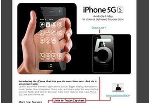 iPhone 5 chưa ra mắt, giới tin tặc đã lợi dụng