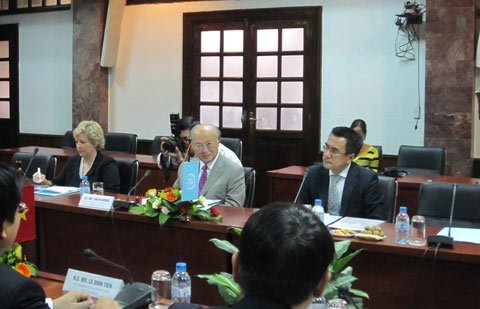 IAEA sẽ tăng cường hỗ trợ VN về an toàn hạt nhân