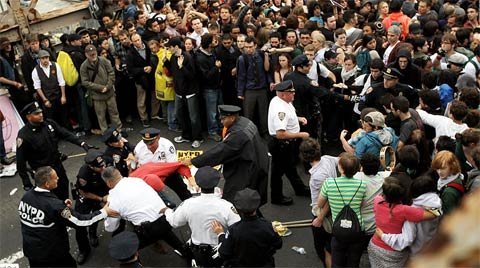 Biểu tình Phố Wall - Mùa xuân Ảrập lan sang Mỹ?