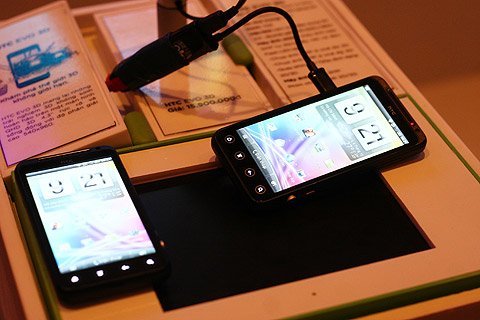 HTC ra mắt smartphone 3D không cần kính