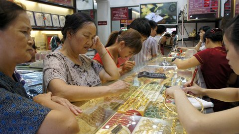 Mối nguy với nhà đầu tư thứ cấp vàng