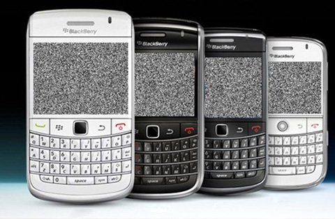 RIM sập hệ thống dịch vụ trên toàn cầu