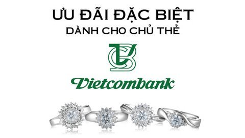 Thế giới Kim cương ưu đãi chủ thẻ Vietcombank mừng 20/10