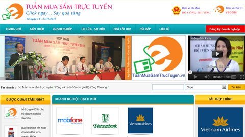 Tháng 11: Lên web để săn khuyến mại