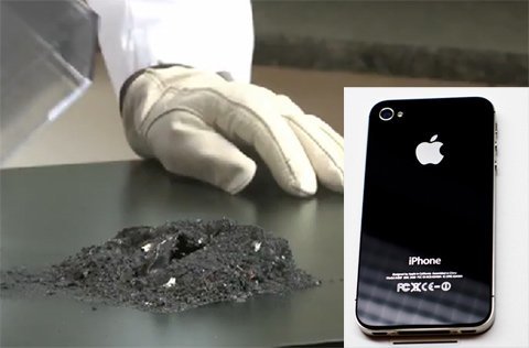 iPhone 4S bị xay thành 