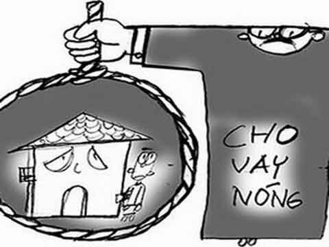 Hãi hùng thủ đoạn xiết nợ người vay nặng lãi