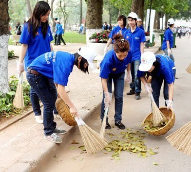 Bảo vệ môi trường, sinh viên không nói suông