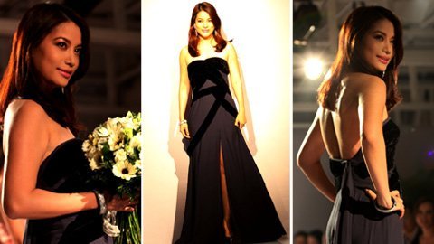 Trương Ngọc Ánh bất ngờ xuất hiện trên sàn catwalk