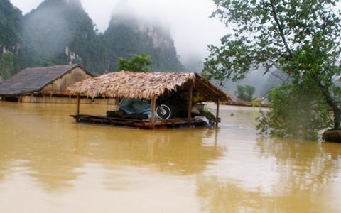 Nước lên đến đâu, nhà nổi đến đó