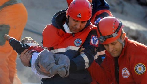 Những đứa trẻ sống sót diệu kỳ sau động đất