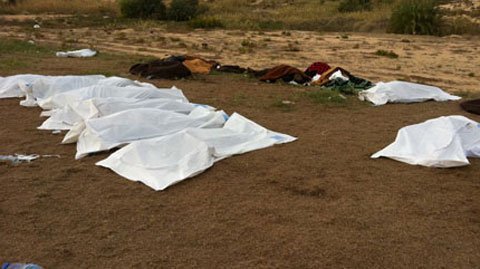 Những người trung thành với Gaddafi bị giết dã man