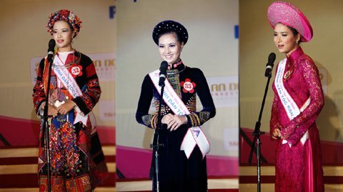 Hoa hậu các dân tộc phía Bắc thi ứng xử