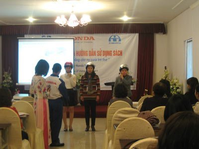 Honda VN tập huấn cho giáo viên tiểu học về ATGT