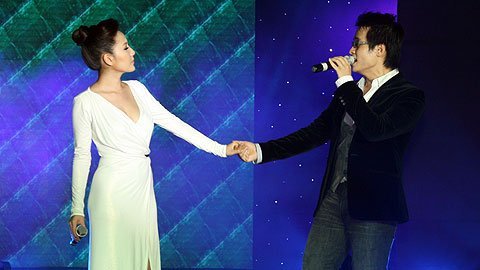 Phương Linh trở lại tình tứ bên Hà Anh Tuấn