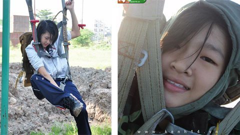 Gặp hai cô bạn VĐV nhảy dù trẻ nhất Việt Nam