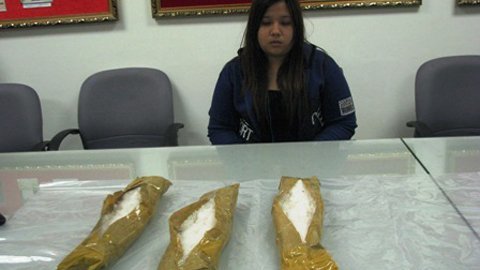 Nữ sinh Thái Lan bị bắt vì vận chuyển 3,1 kg ma tuý