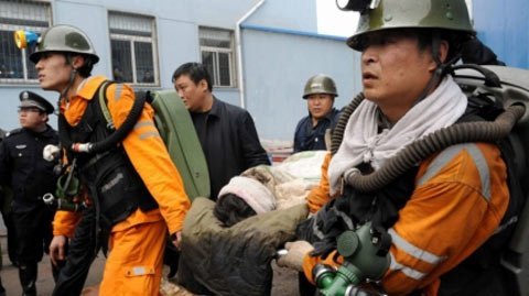 Sập mỏ than TQ: Hàng chục thợ được cứu thoát