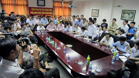 Đã thấy cháu bé mất tích tại BV Phụ sản TƯ?