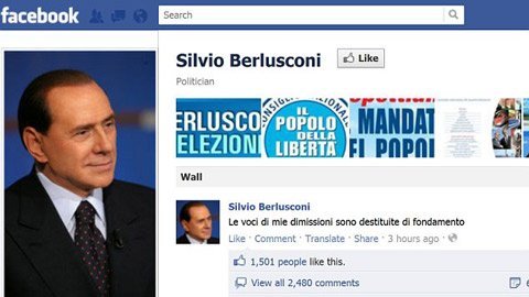 Thủ tướng Ý cầu cứu… Facebook