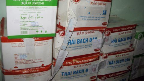 Tịch thu gần 1.700 sản phẩm của Dược Bảo Long