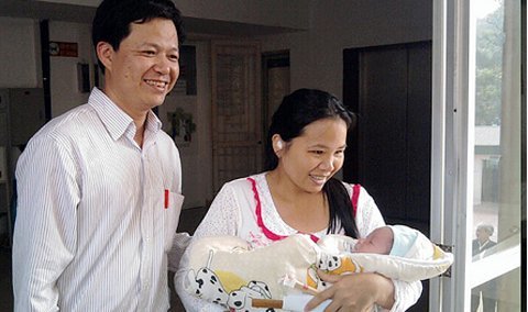 Cháu bé bị bắt cóc đã xuất viện