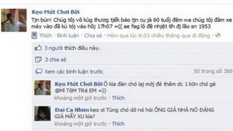 Cư dân mạng đã 'xử' đúng 'kẹo mút chơi bời'