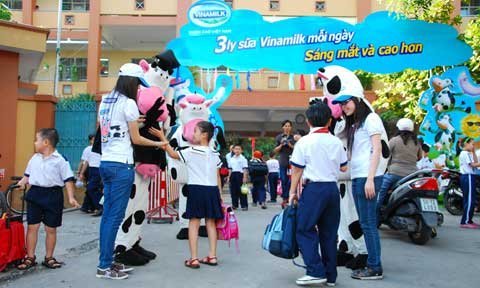 169.000 học sinh tham gia ngày hội vui chơi cùng Vinamilk