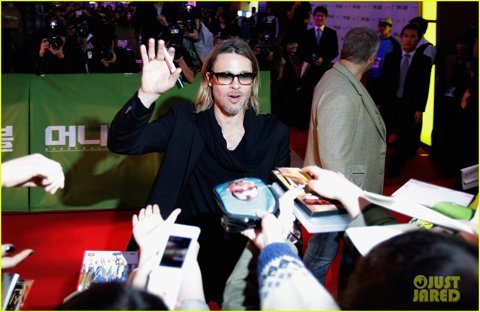 Brad Pitt đơn độc dự ra mắt phim tại Seoul