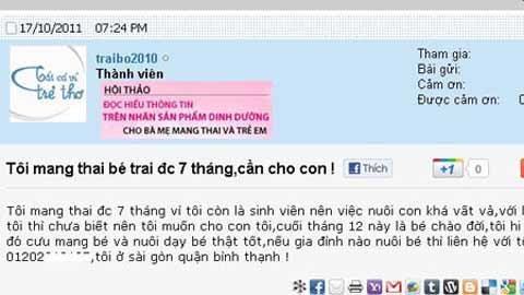 Rùng mình mẹ trẻ rao cho con trên mạng