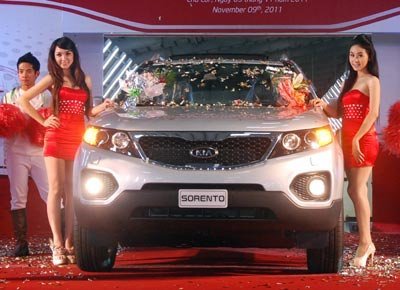 Xuất xưởng Kia Sorento lắp ráp tại Việt Nam