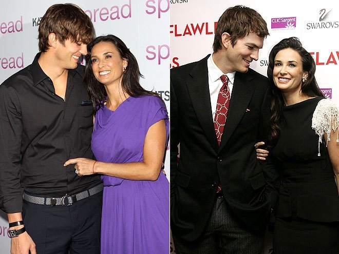 Demi Moore chia tay chồng trẻ