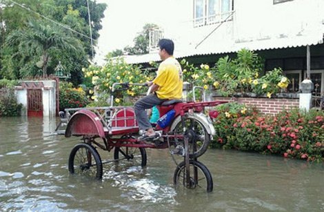 Những phát minh chống lụt độc đáo của người Thái