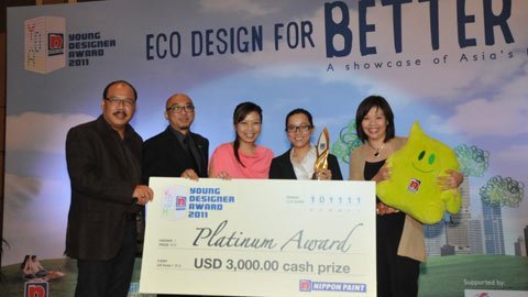 Sinh viên Việt nhận giải “Nhà Thiết Kế Trẻ 2011” tại Malaysia